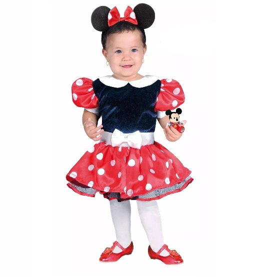 Disfraz de Minnie Mouse para Bebé - detodoconclos